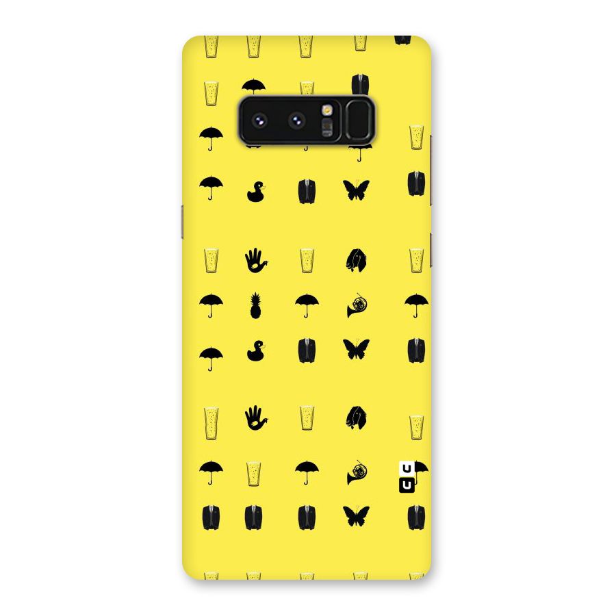Glass Pattern Back Case for Galaxy Note 8