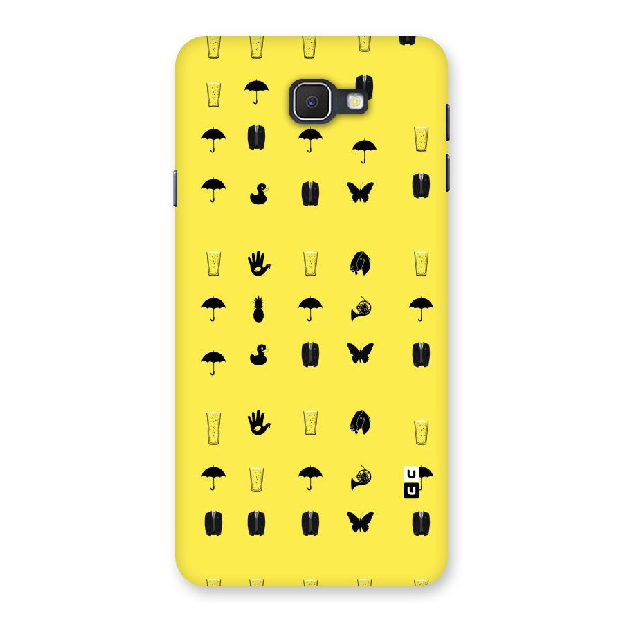 Glass Pattern Back Case for Galaxy On7 2016
