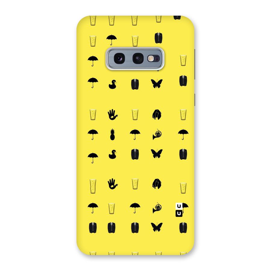 Glass Pattern Back Case for Galaxy S10e