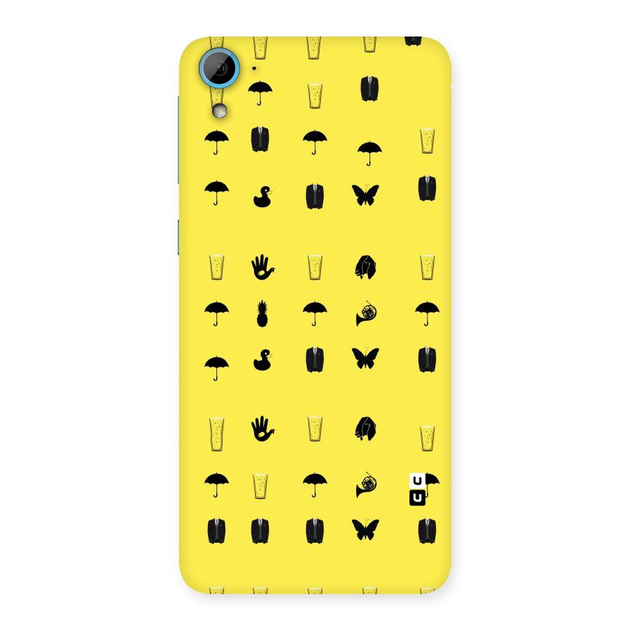 Glass Pattern Back Case for HTC Desire 826