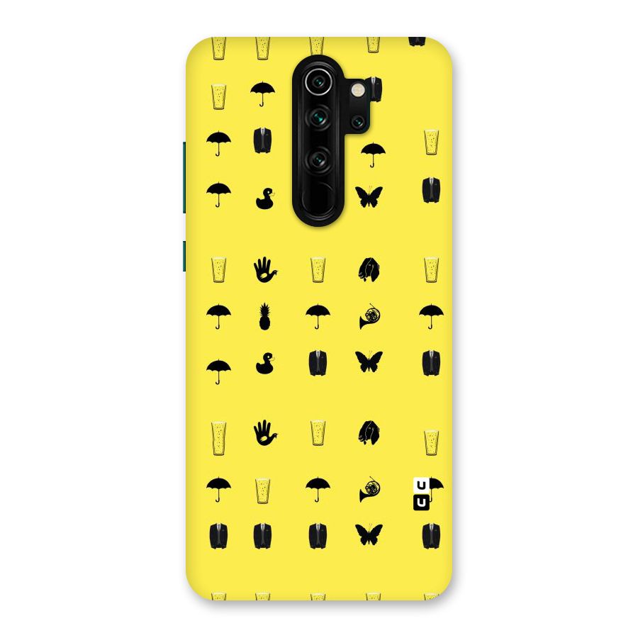 Glass Pattern Back Case for Redmi Note 8 Pro