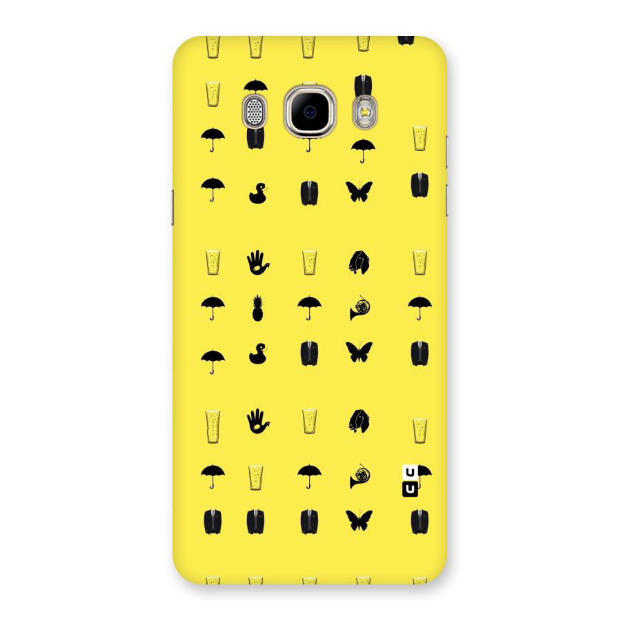 Glass Pattern Back Case for Samsung Galaxy J7 2016