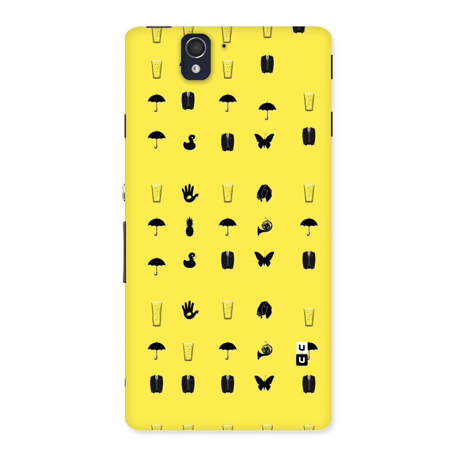 Glass Pattern Back Case for Sony Xperia Z