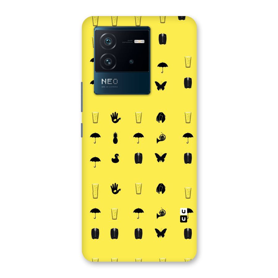 Glass Pattern Back Case for Vivo iQOO Neo 6 5G