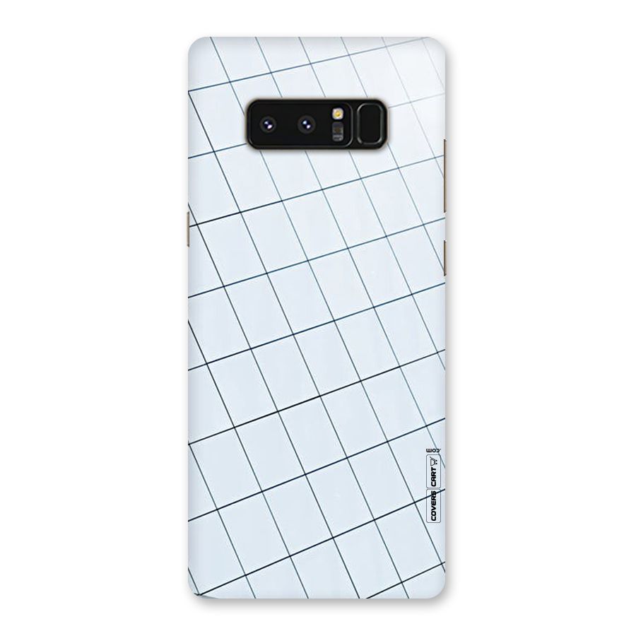Glass Square Wall Back Case for Galaxy Note 8