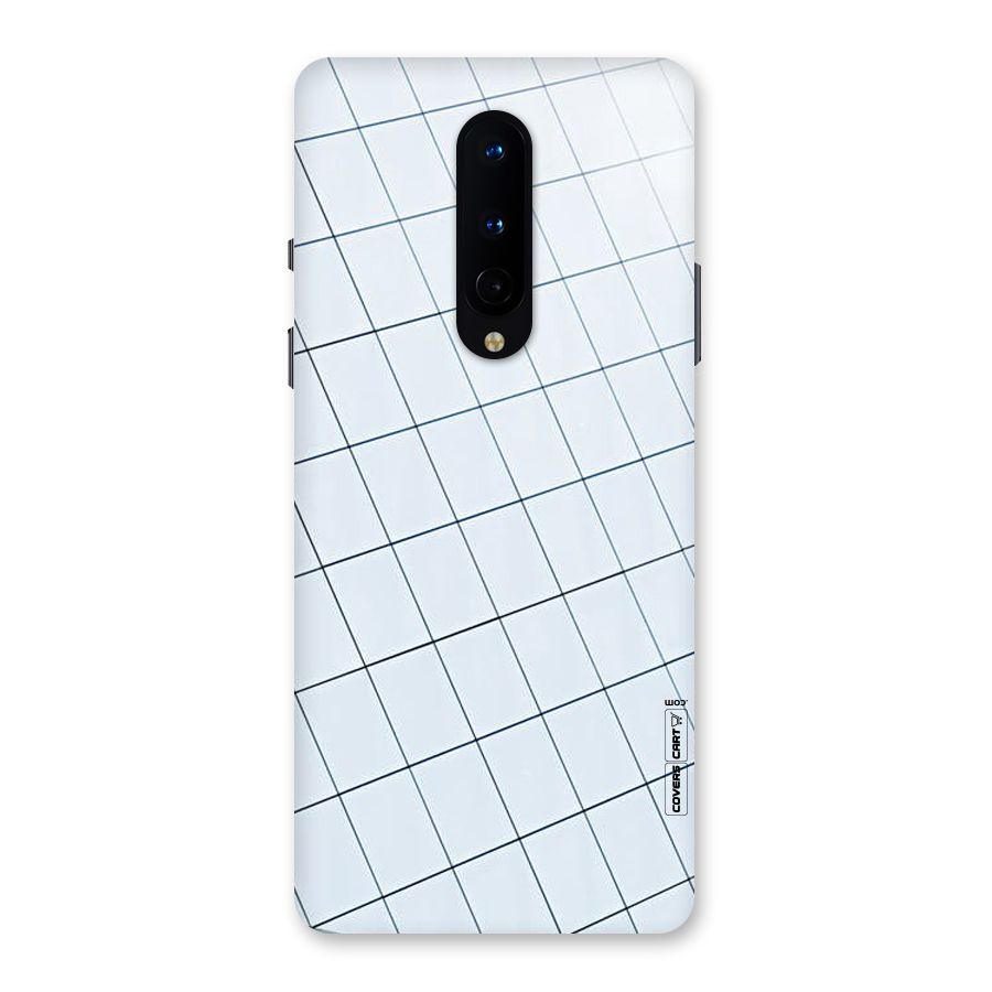 Glass Square Wall Back Case for OnePlus 8