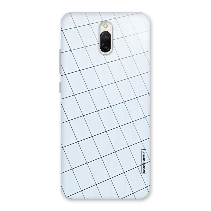 Glass Square Wall Back Case for Redmi 8A Dual