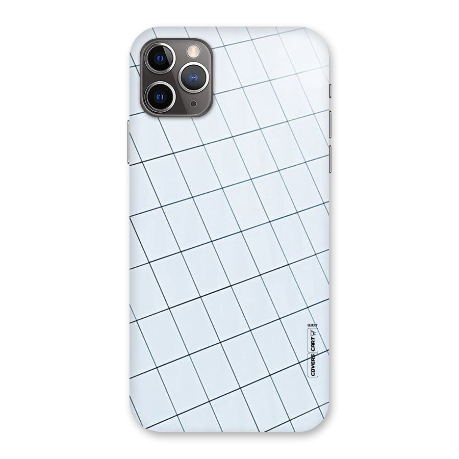 Glass Square Wall Back Case for iPhone 11 Pro Max