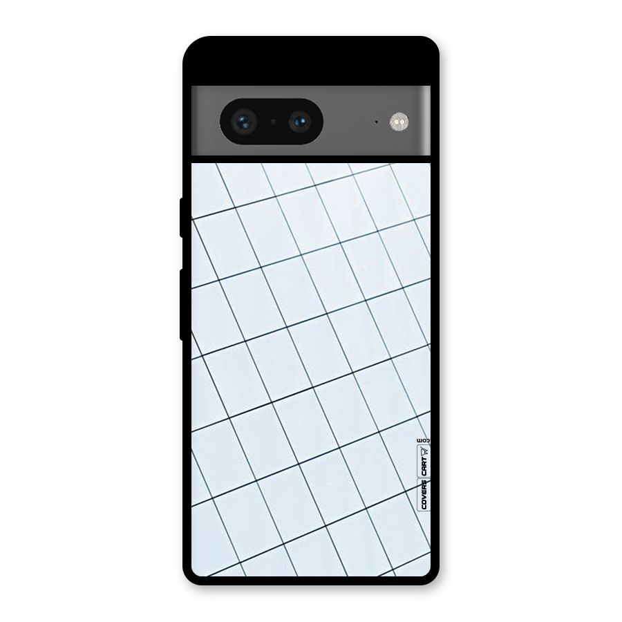Glass Square Wall Glass Back Case for Google Pixel 7