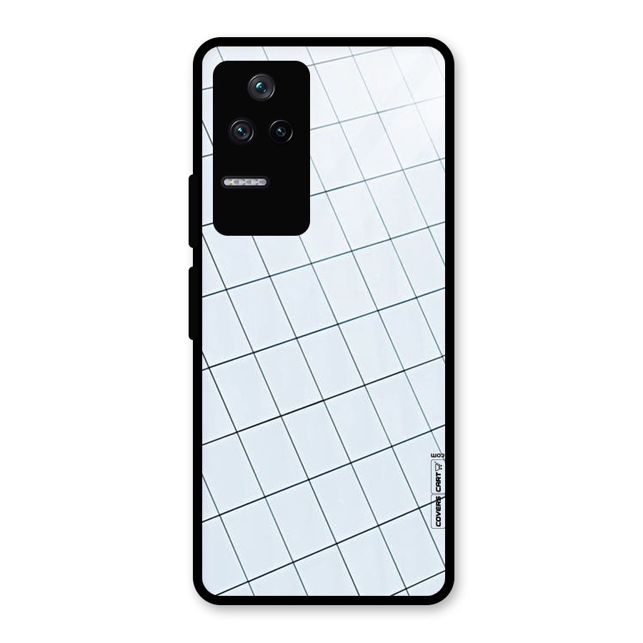 Glass Square Wall Glass Back Case for Poco F4 5G
