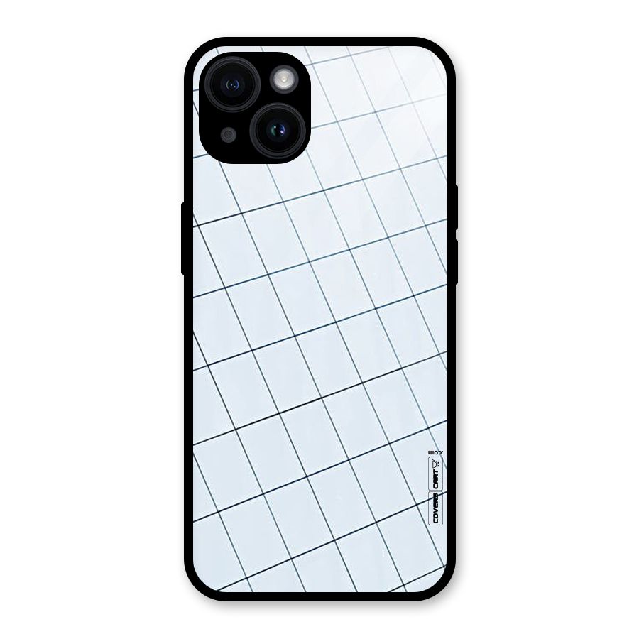 Glass Square Wall Glass Back Case for iPhone 14