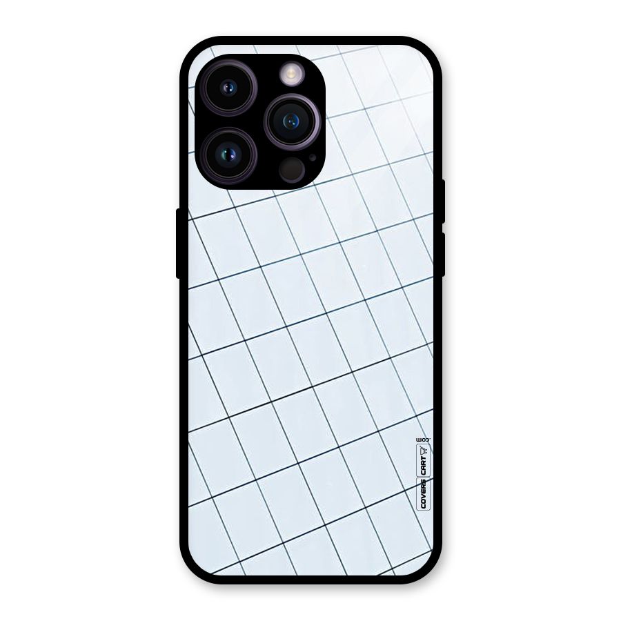 Glass Square Wall Glass Back Case for iPhone 14 Pro Max