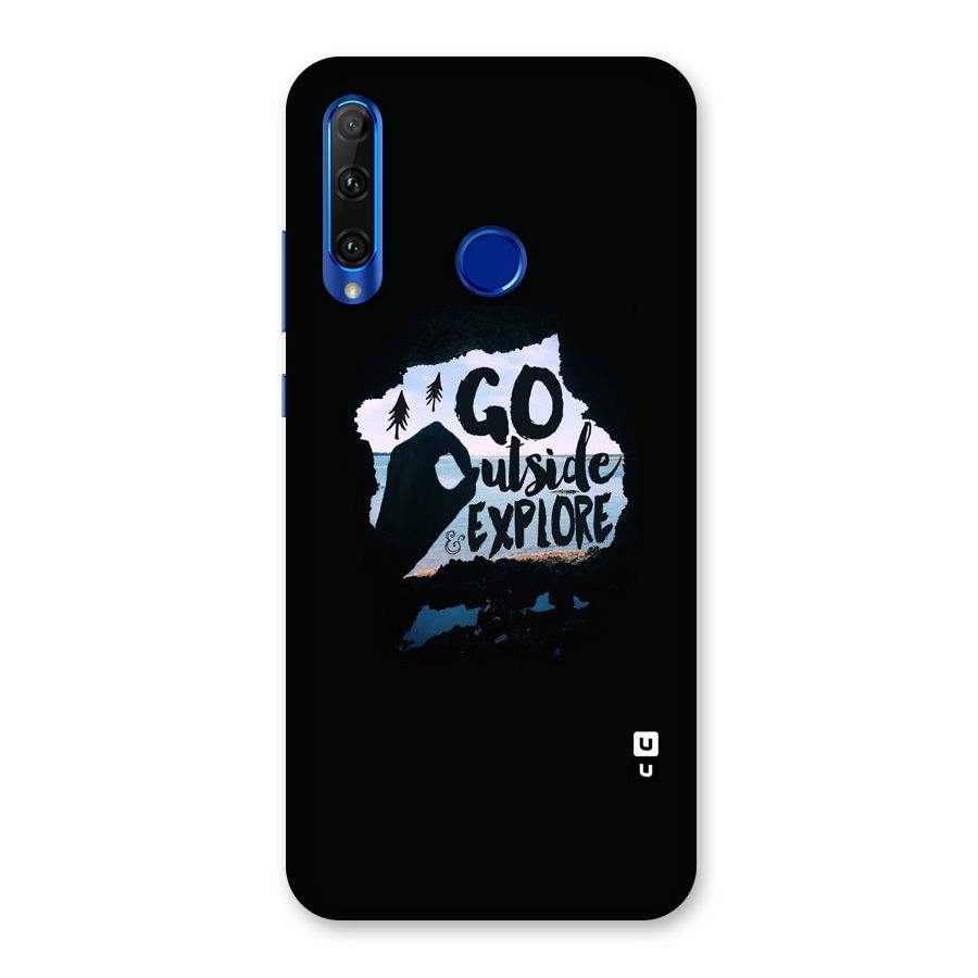 Go Outside Back Case for Honor 20i