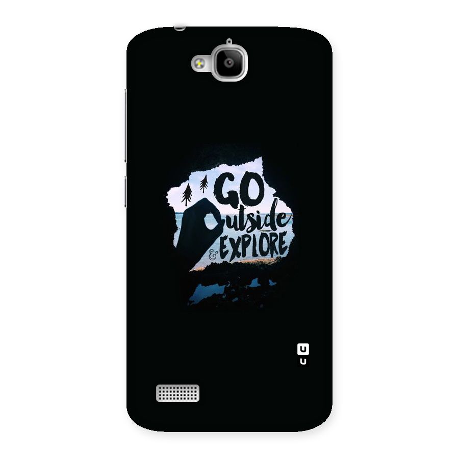 Go Outside Back Case for Honor Holly