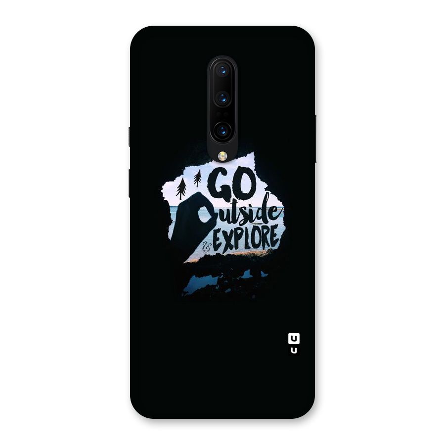 Go Outside Back Case for OnePlus 7 Pro