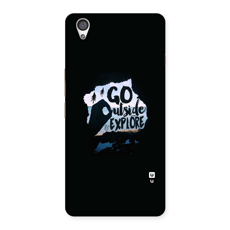 Go Outside Back Case for OnePlus X