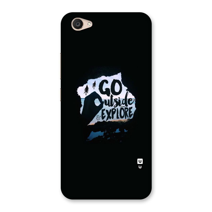 Go Outside Back Case for Vivo V5 Plus