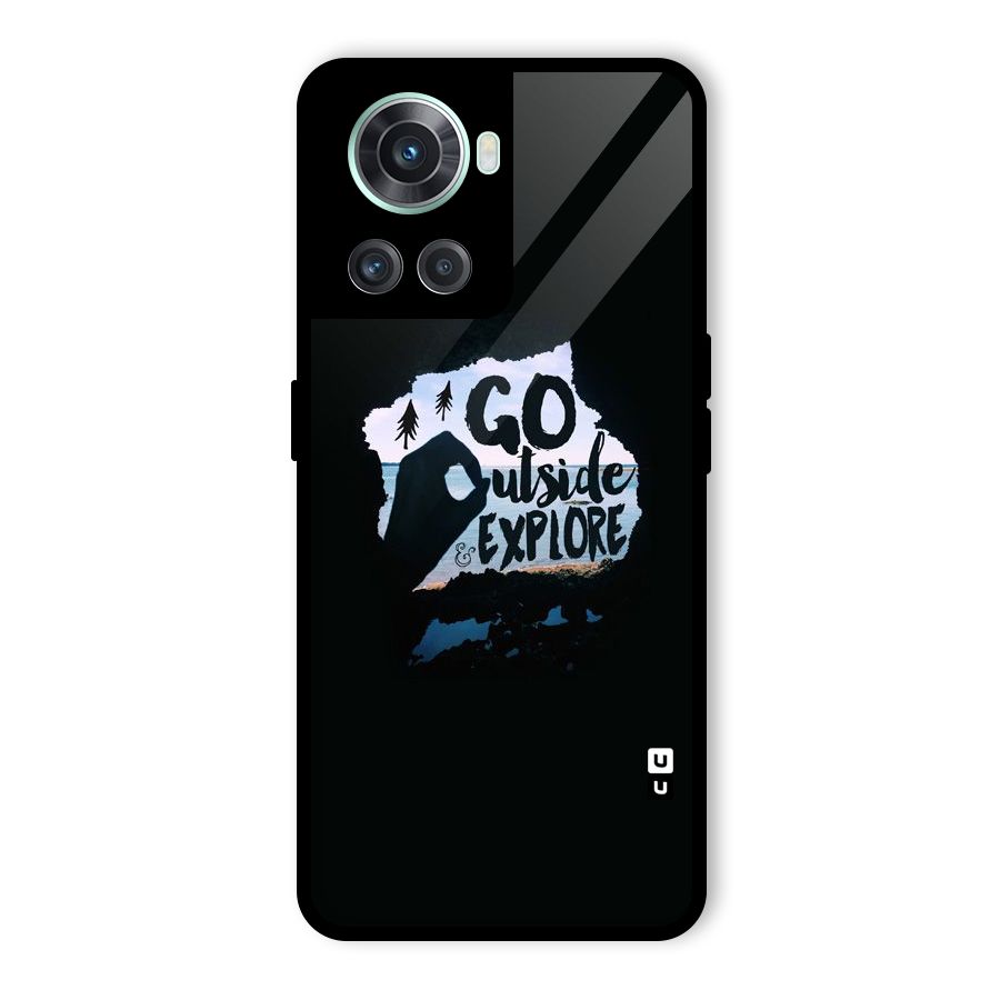 Go Outside Glass Back Case for OnePlus 10R