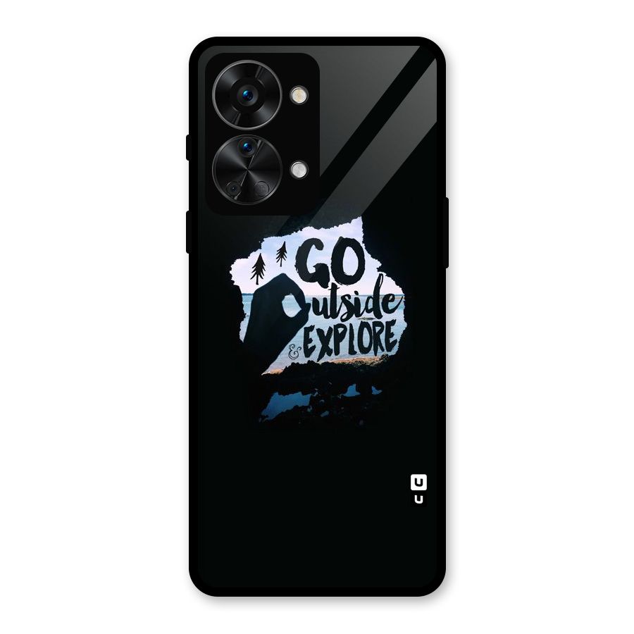 Go Outside Glass Back Case for OnePlus Nord 2T