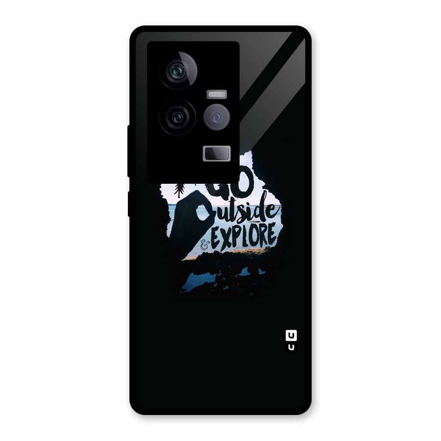 Go Outside Glass Back Case for Vivo iQOO 11 5G