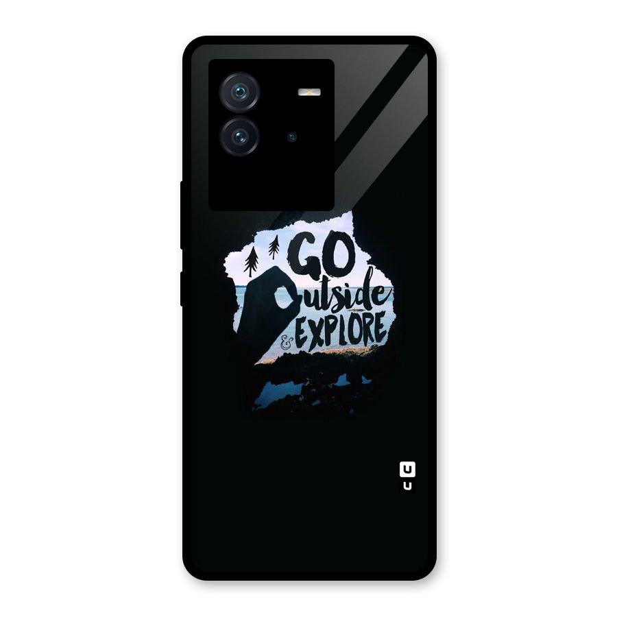 Go Outside Glass Back Case for Vivo iQOO Neo 6 5G
