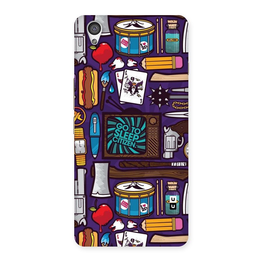 Go To Sleep Back Case for OnePlus X