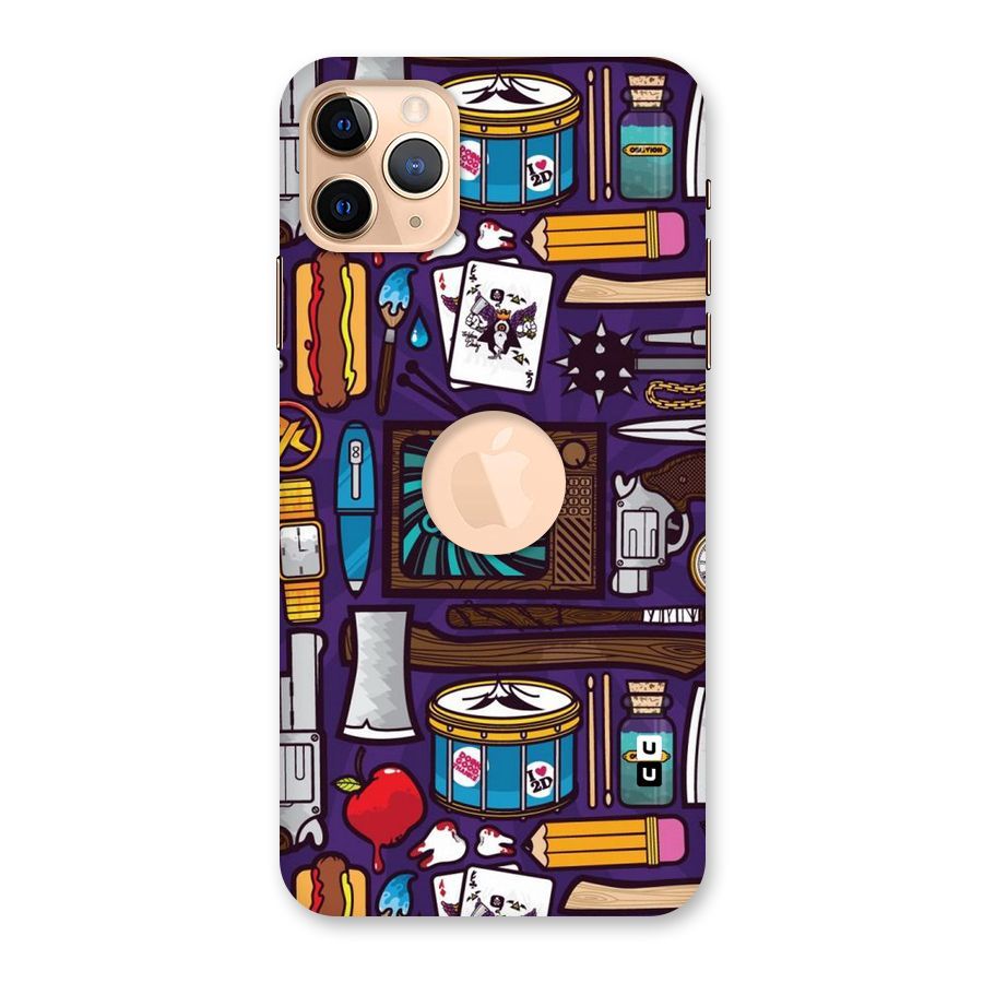 Go To Sleep Back Case for iPhone 11 Pro Max Logo Cut