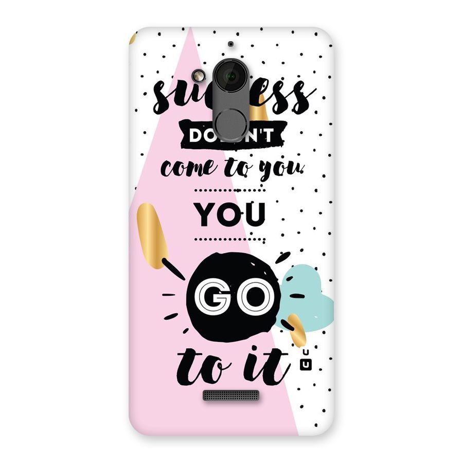 Go To Success Back Case for Coolpad Note 5