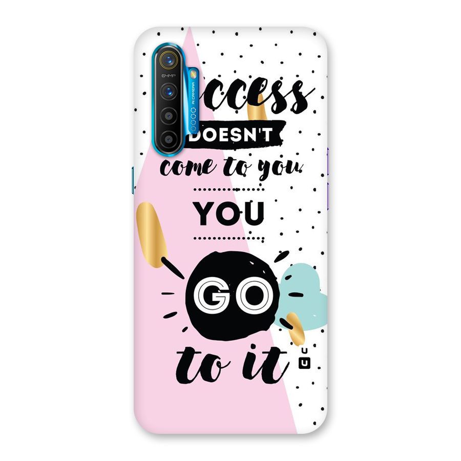Go To Success Back Case for Realme XT