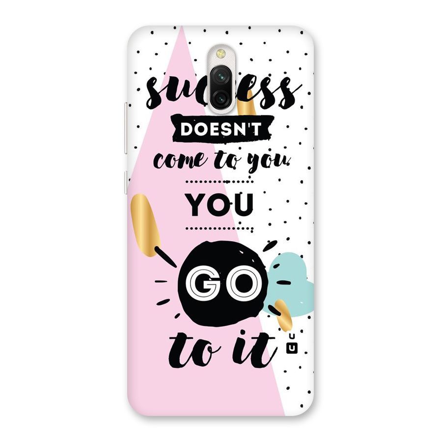Go To Success Back Case for Redmi 8A Dual