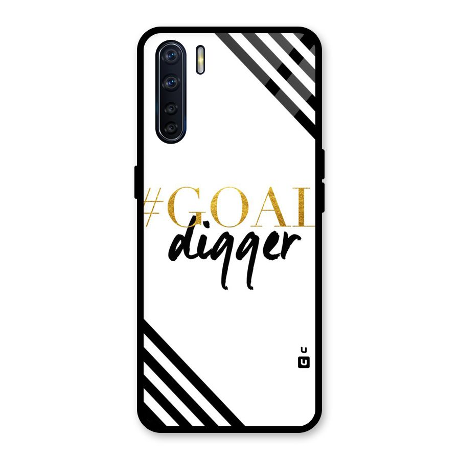 Goal Digger Glass Back Case for Oppo F15