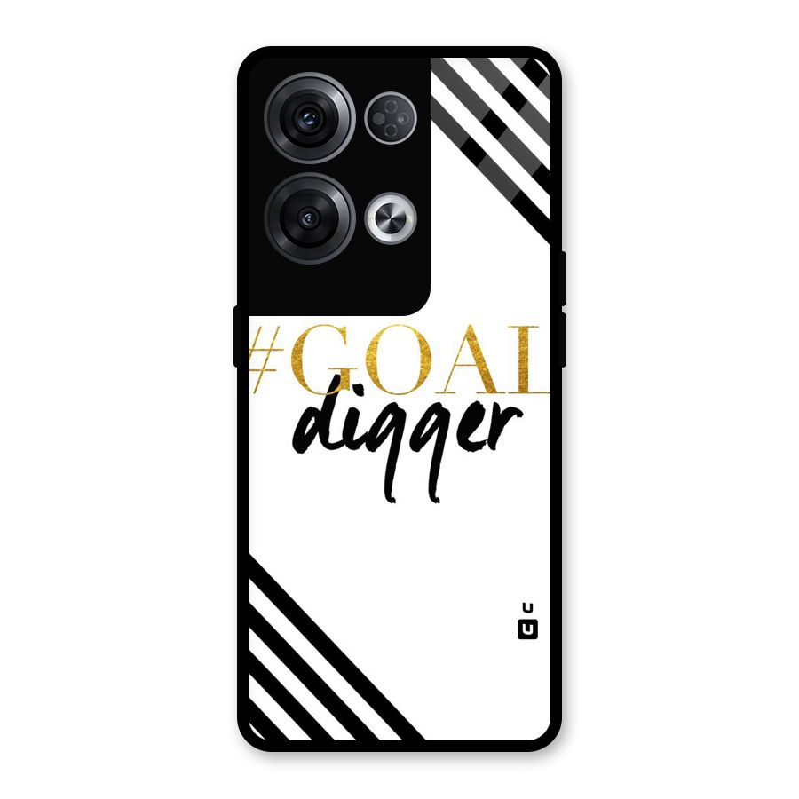 Goal Digger Glass Back Case for Oppo Reno8 Pro 5G