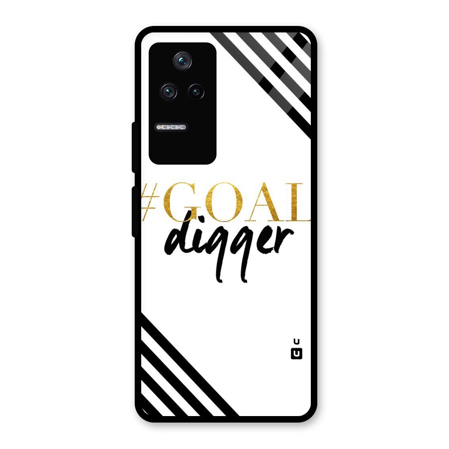 Goal Digger Glass Back Case for Poco F4 5G
