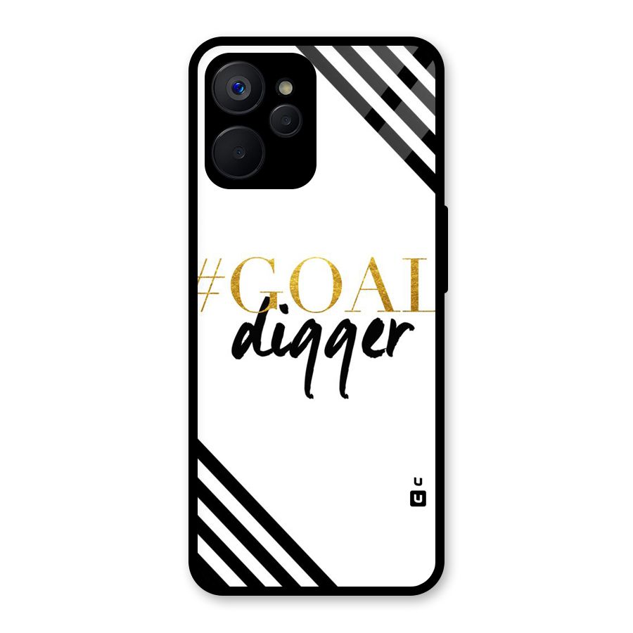 Goal Digger Glass Back Case for Realme 9i 5G