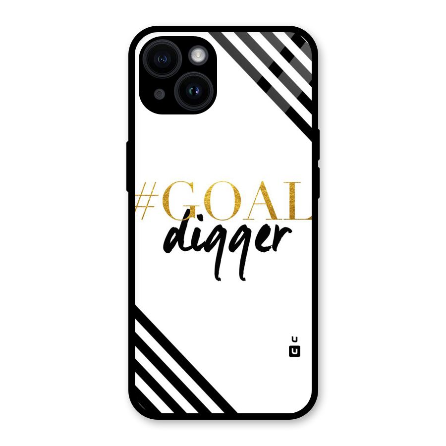 Goal Digger Glass Back Case for iPhone 14