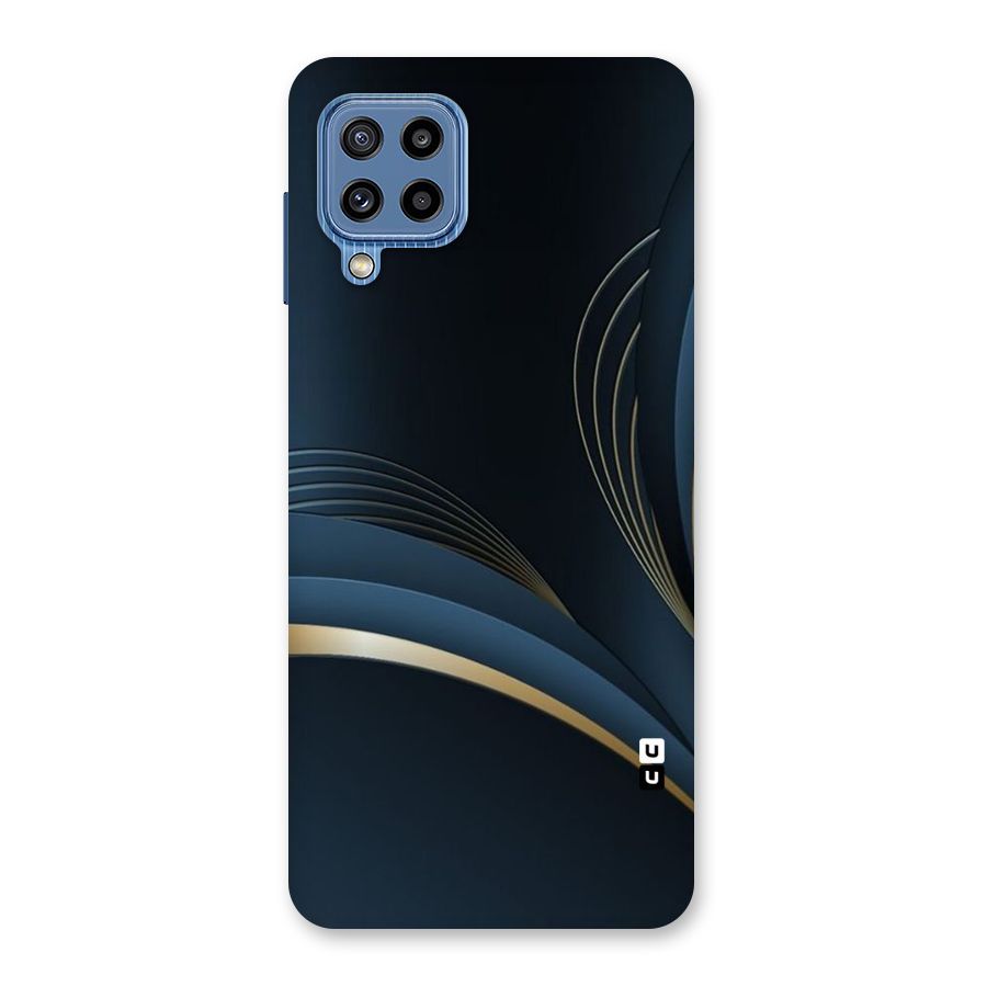 Gold Blue Beauty Back Case for Galaxy M32