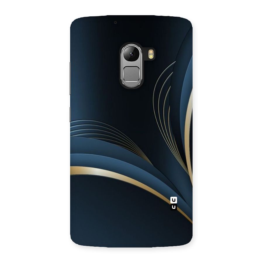 Gold Blue Beauty Back Case for Lenovo K4 Note
