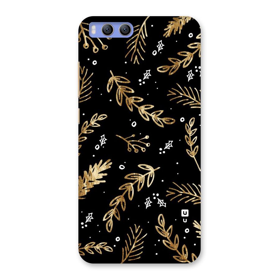 Gold Palm Leaves Back Case for Xiaomi Mi 6