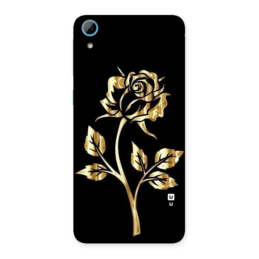Gold Rose Back Case for HTC Desire 826