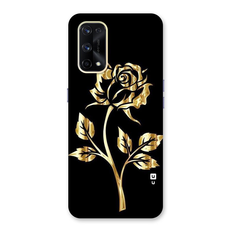 Gold Rose Glass Back Case for Realme X7 Pro