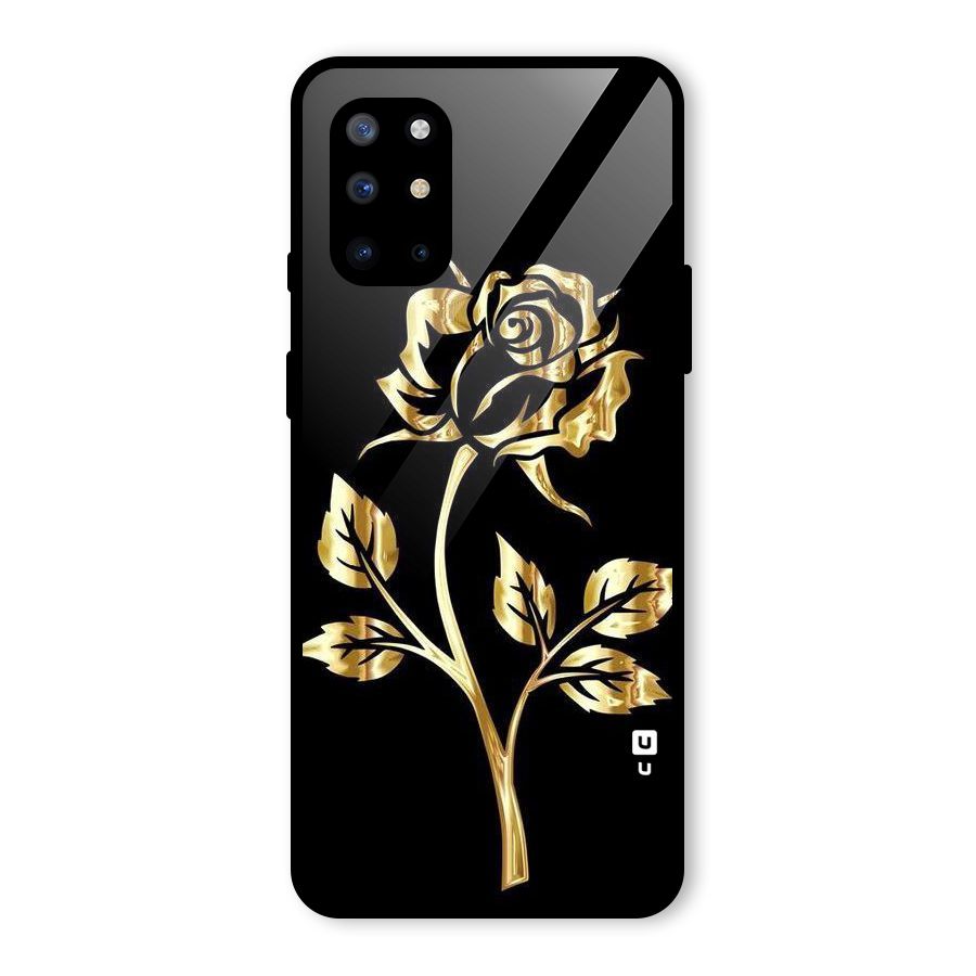 Gold Rose Glass Back Case for OnePlus 8T