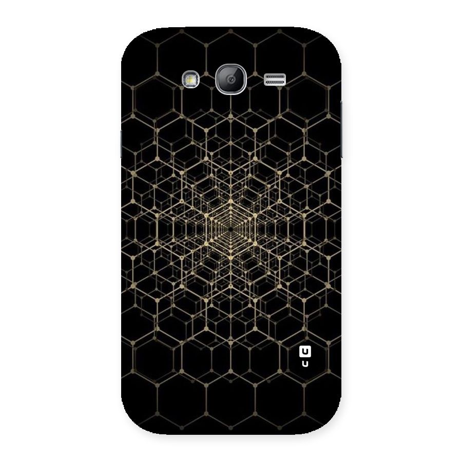 Gold Web Back Case for Galaxy Grand