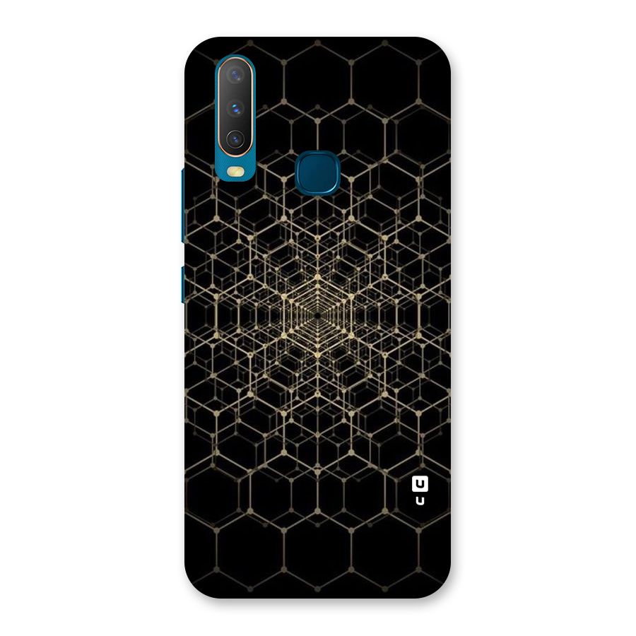 Gold Web Back Case for Vivo U10
