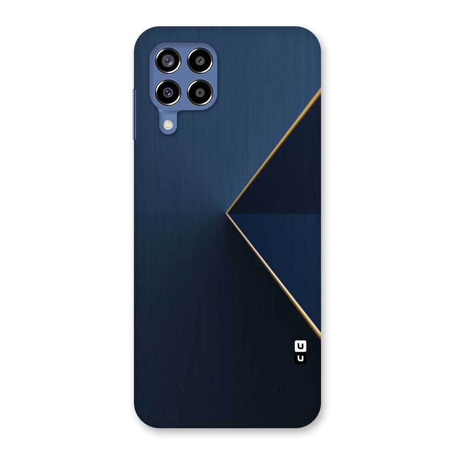 Golden Blue Triangle Back Case for Galaxy M53 5G