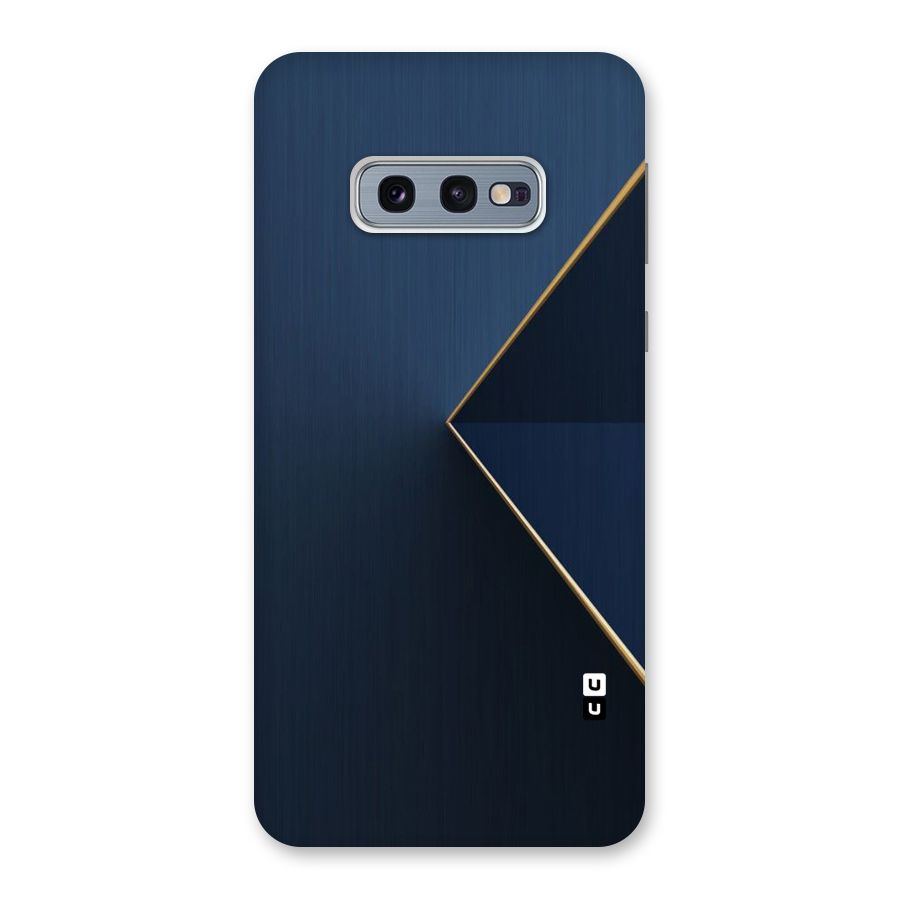 Golden Blue Triangle Back Case for Galaxy S10e