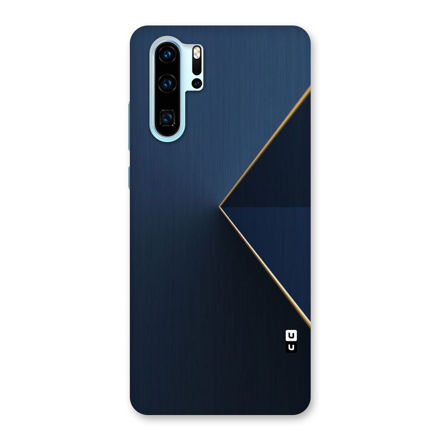 Golden Blue Triangle Back Case for Huawei P30 Pro