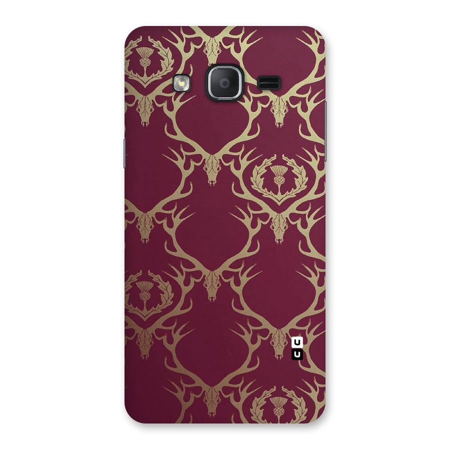 Golden Bull Design Back Case for Galaxy On7 2015