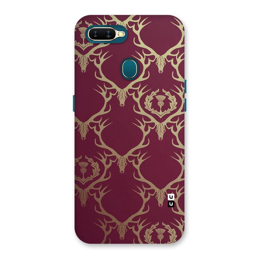 Golden Bull Design Back Case for Oppo A11k