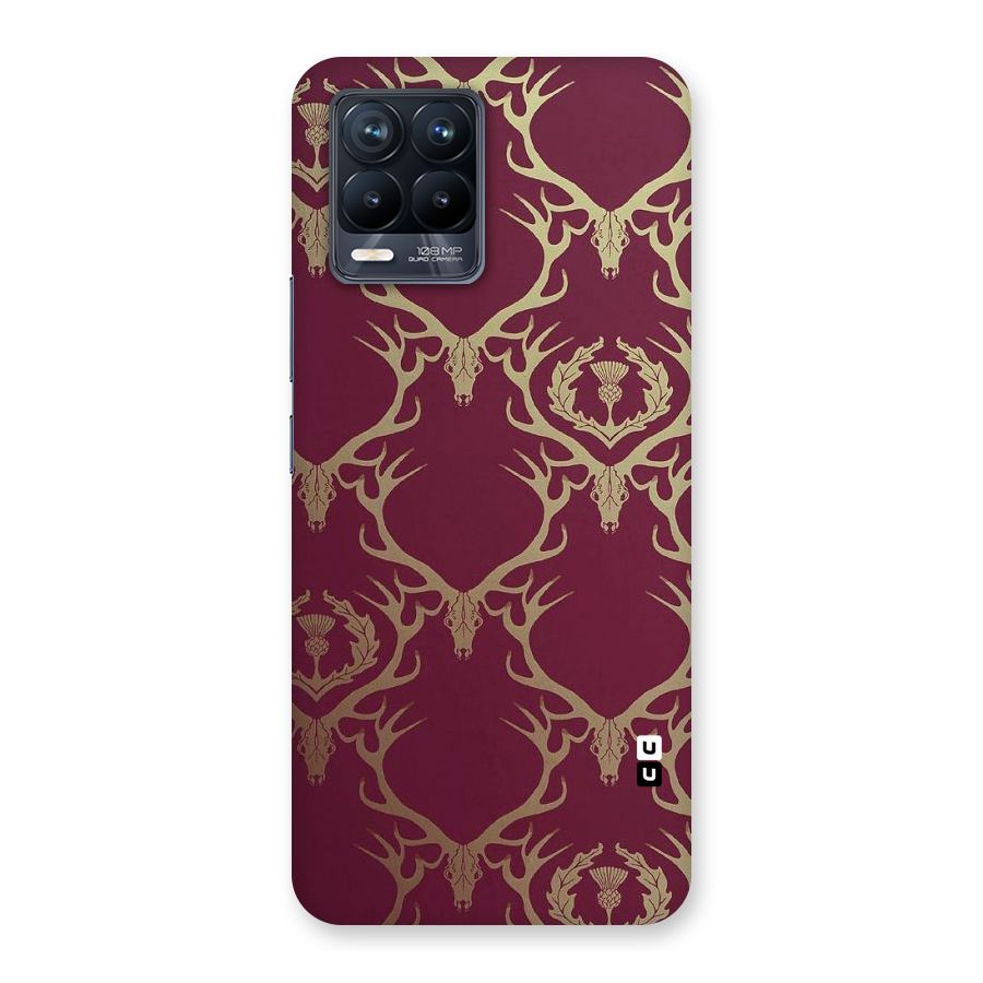 Golden Bull Design Back Case for Realme 8 Pro