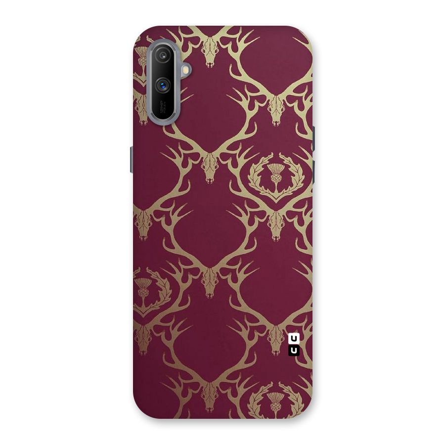 Golden Bull Design Back Case for Realme C3